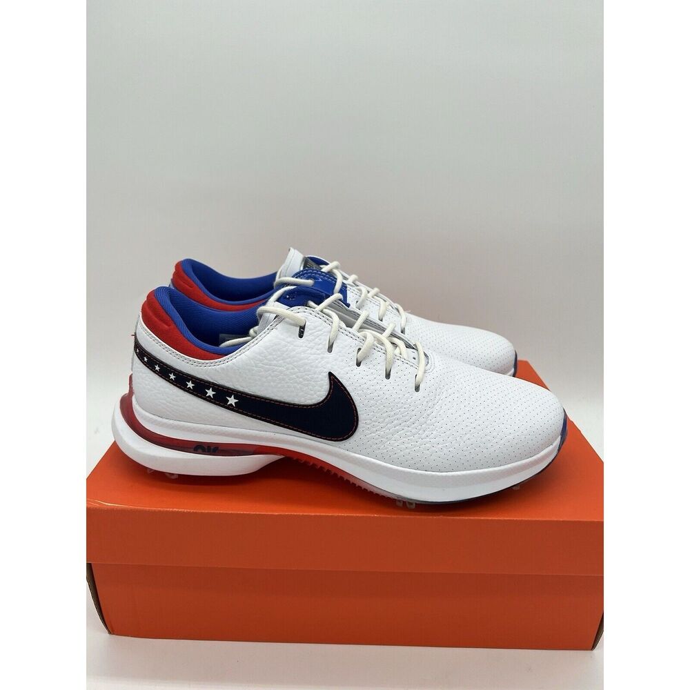Men's 9.5-Nike Air Zoom Victory Tour 3 NRG 'USA' Golf Shoes (FB8132-100) - Picture 3 of 8